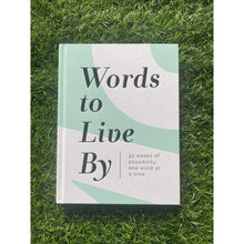 Load image into Gallery viewer, Guided Journal – Words To Live By