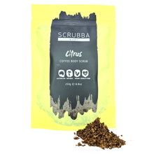 Load image into Gallery viewer, Scrubba Body Coffee Scrub Citrus & Arabica Coffee Body Scrub