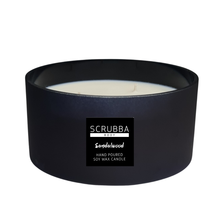 Load image into Gallery viewer, Scrubba Body Candle XL Sandalwood Natural Soy Candle