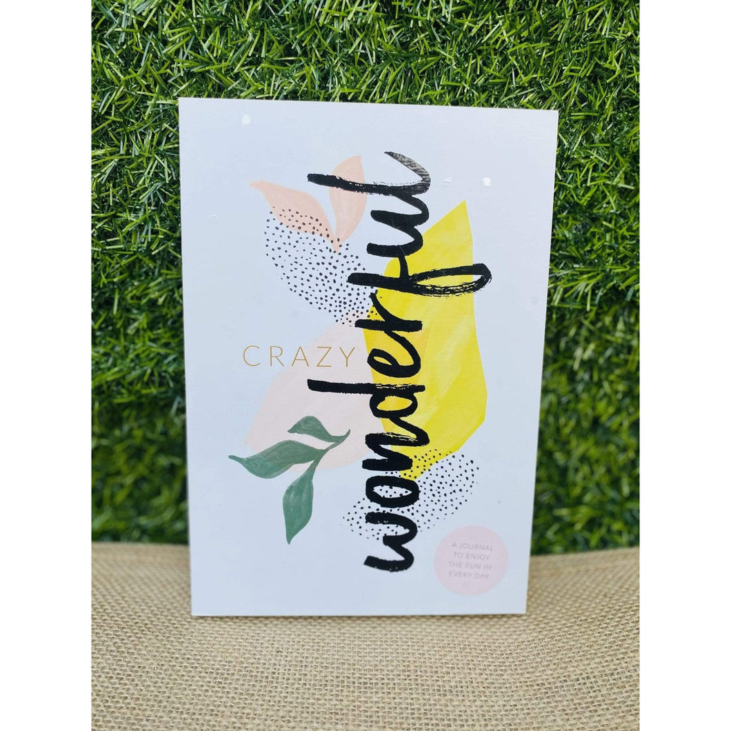 Hardcover Journal – Crazy Wonderful