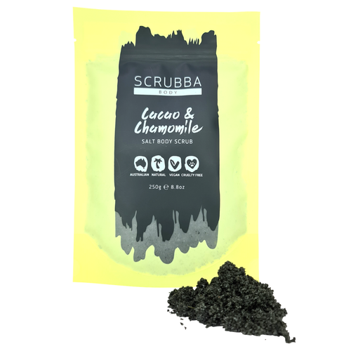 Scrubba Body Cacao & Chamomile Salt Body Scrub