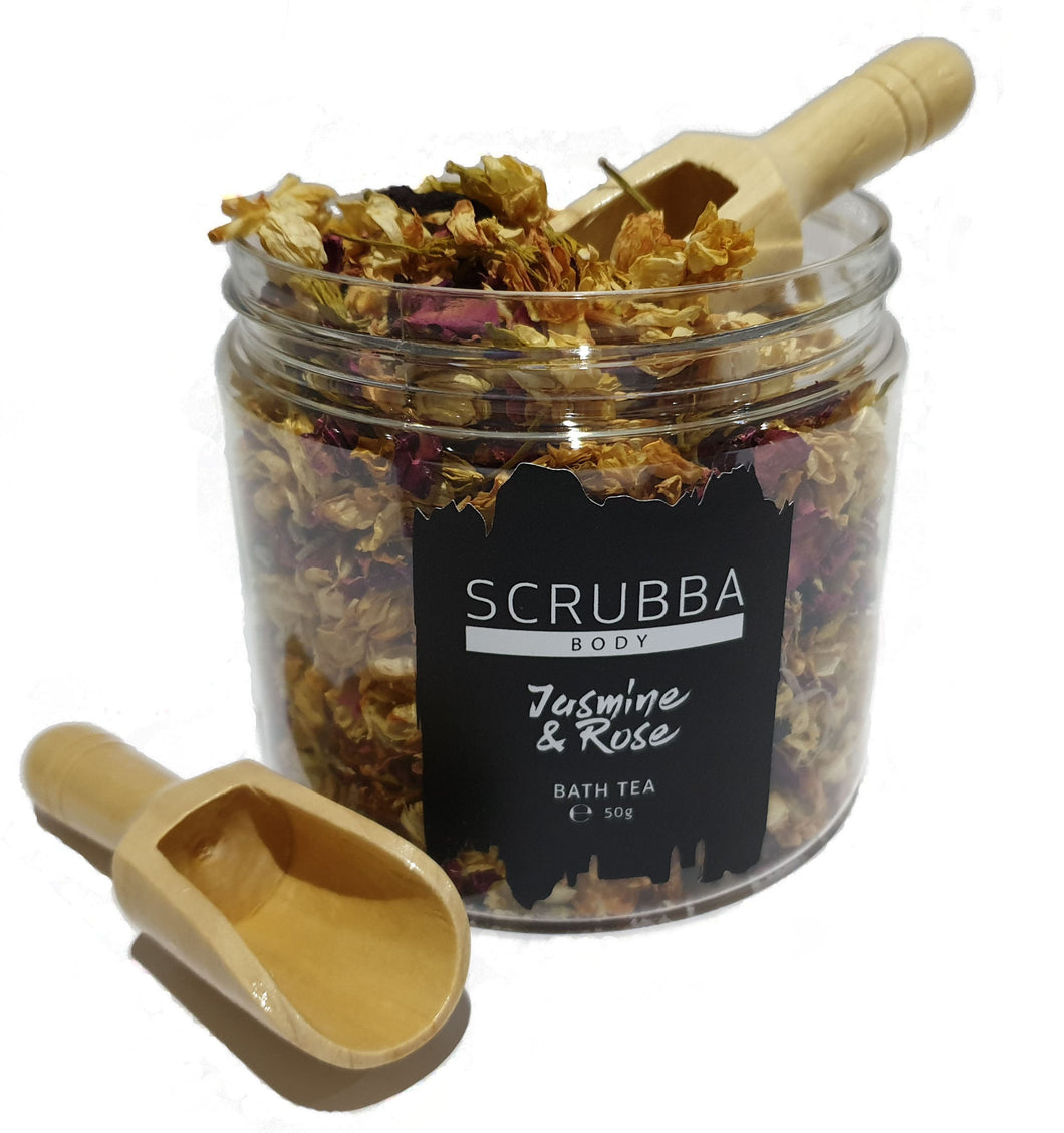 Scrubba Body Jasmine + Rose Bath Tea Soak