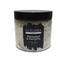 Load image into Gallery viewer, Scrubba Body Peppermint &amp; Eucalyptus Bath Soaking Salts
