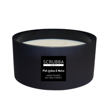 Load image into Gallery viewer, Scrubba Body Candle XL Pink Lychee &amp; Melon Natural Soy Candle
